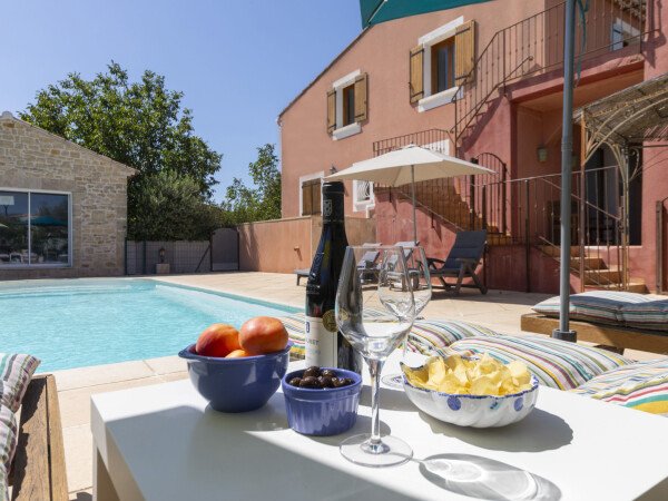Maison de campagne 4 chambres, avec piscine