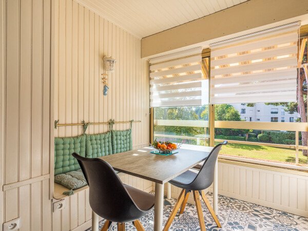 Résidence 1 chambre, avec jardin
