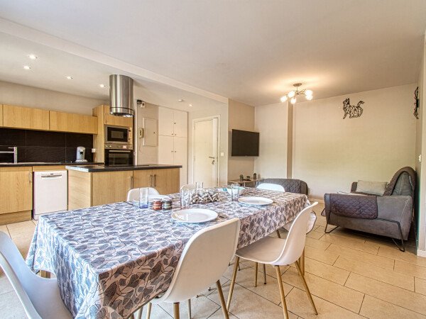 Résidence 2 chambres, avec climatisation