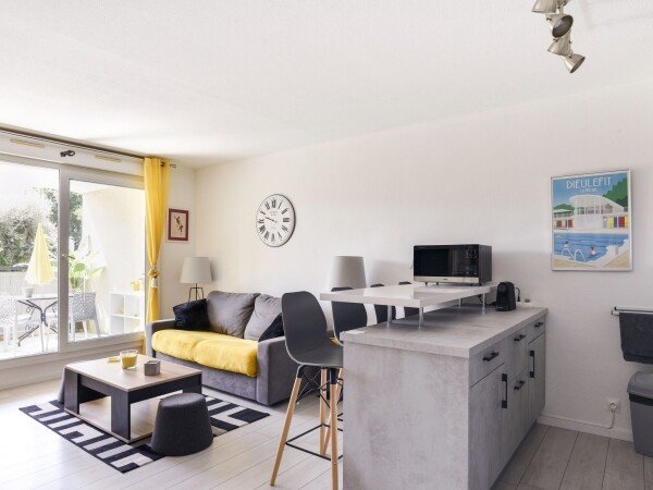 Appartement moderne, 1 chambre, avec climatisation