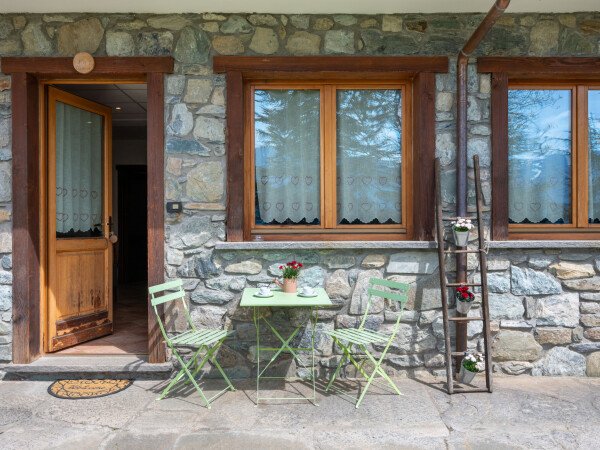 Chalet 2 camere, con giardino