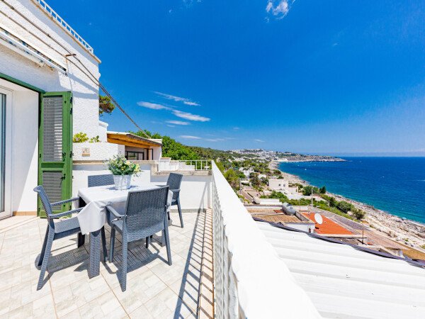 Appartement confortable, 2 chambres, avec vue sur mer