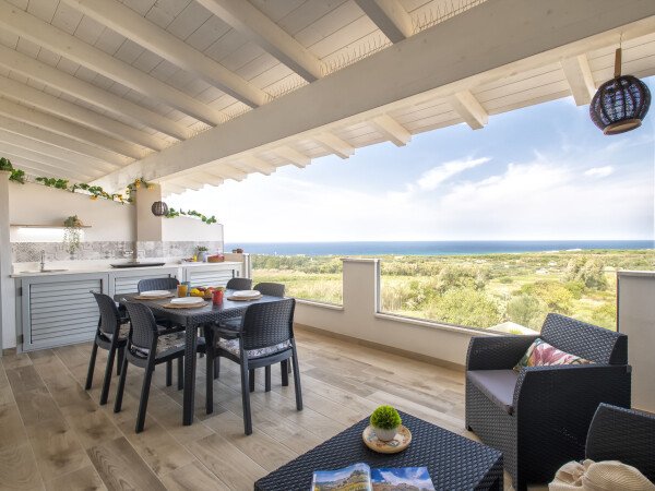 Appartamento 2 camere, con vista mare