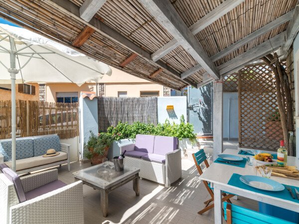 Appartamento 1 camera, con giardino