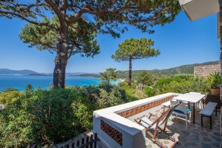 Studio 2 voyageurs, avec vue sur mer