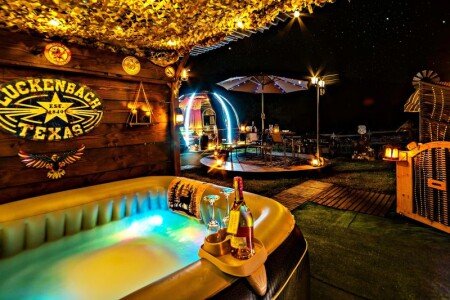 Tente romantique, 1 chambre, avec jardin