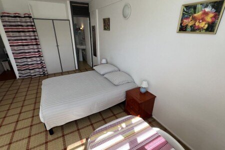 Studio 1 chambre, avec vue sur mer