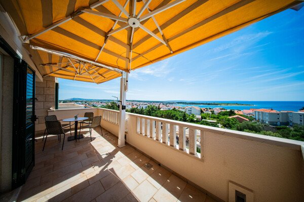 Wohnung 1 Schlafzimmer, mit Meerblick