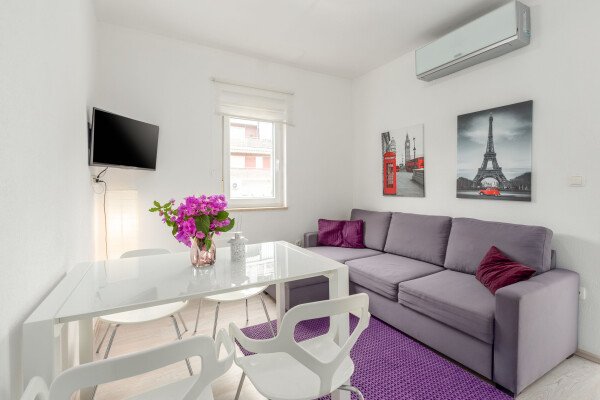 Wohnung 2 Schlafzimmer, mit Klimaanlage