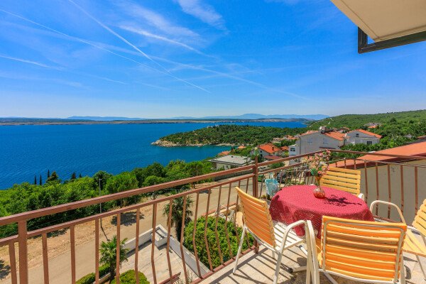 Wohnung 1 Schlafzimmer, mit Meerblick