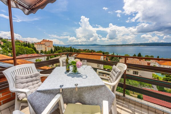 Wohnung 1 Schlafzimmer, mit Meerblick