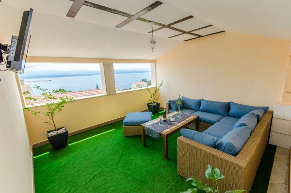 Wohnung 2 Schlafzimmer, mit Meerblick