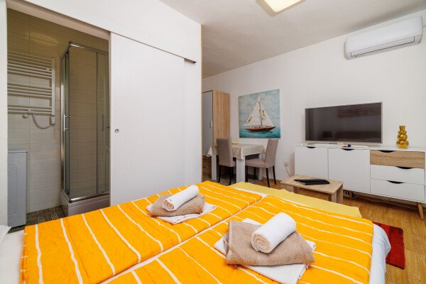 Apartment 1 bedroom, with sea view