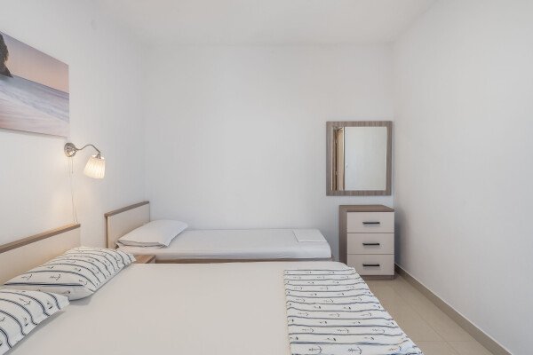 Apartment 1 bedroom, with sea view