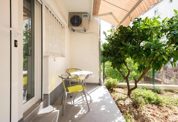 Appartement 1 slaapkamer, met tuin