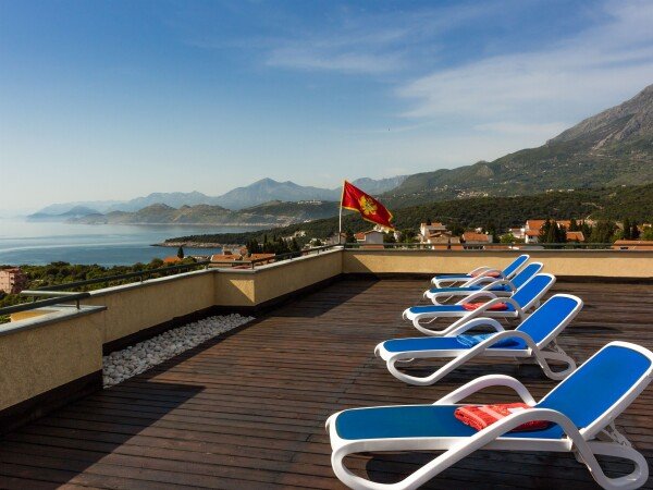 Apartamento 1 habitación, con vista al mar