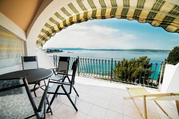 Apartment 2 bedrooms, with sea view