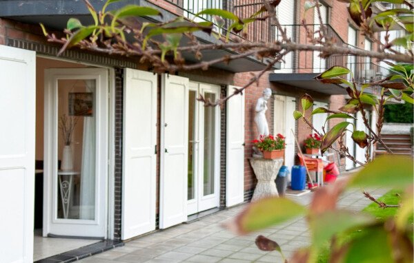 Appartement confortable, 1 chambre, avec jardin