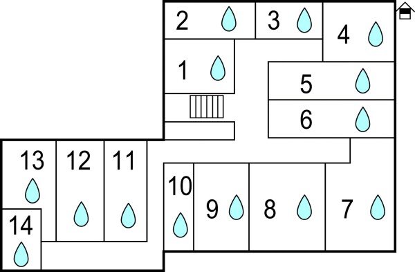Ferienhaus 14 Schlafzimmer, mit Pool
