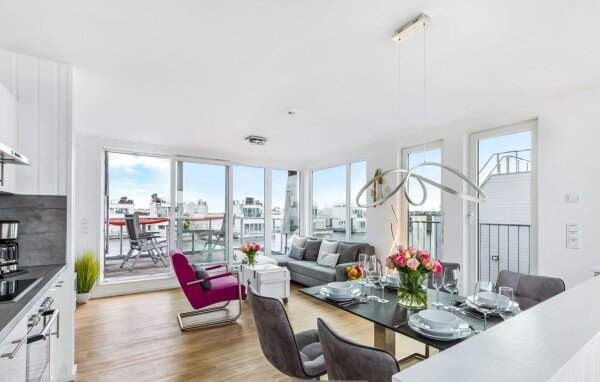 Boot 2 Schlafzimmer, mit Meerblick