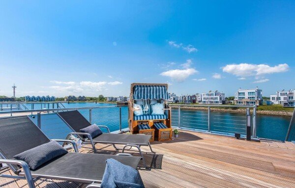 Boot 2 Schlafzimmer, mit Meerblick