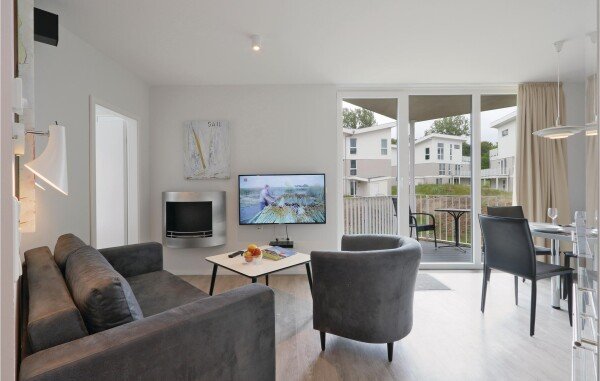 Apartment 1 bedroom, with sea view