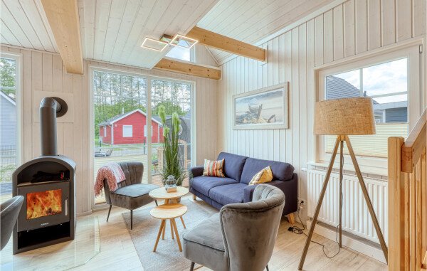 Ferienhaus 2 Schlafzimmer, mit Kamin