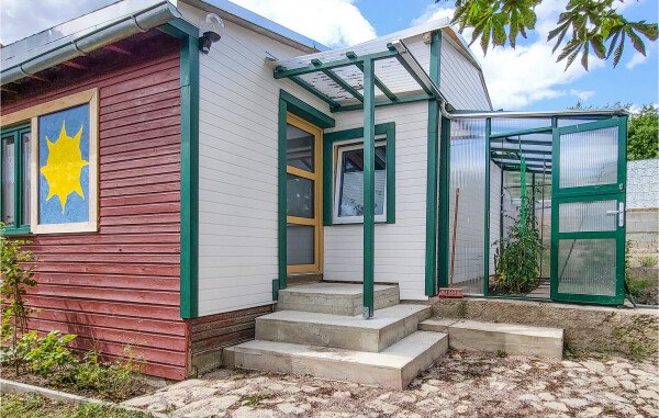 Ferienhaus 1 Schlafzimmer, mit Garten