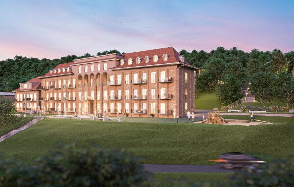 Wohnung 2 Schlafzimmer, mit Kamin