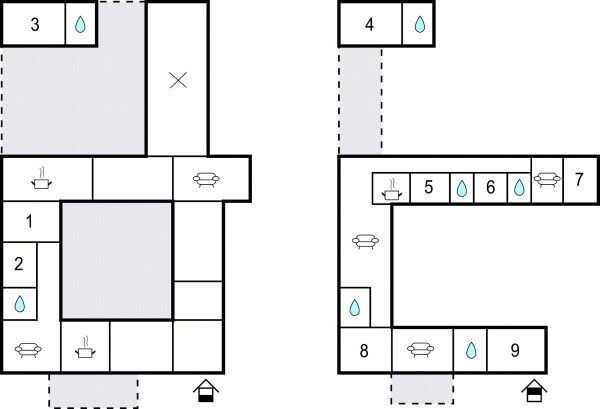 Casa 10 habitaciones, con piscina