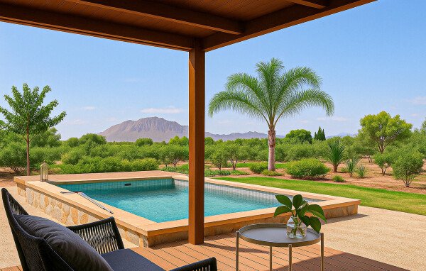 Casa 2 camere, con vista mare