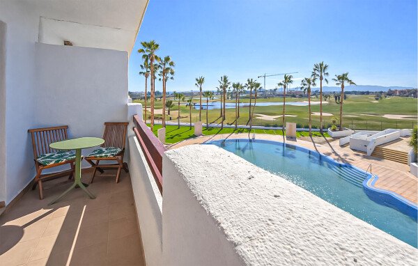 Apartamento 2 habitaciones, con piscina