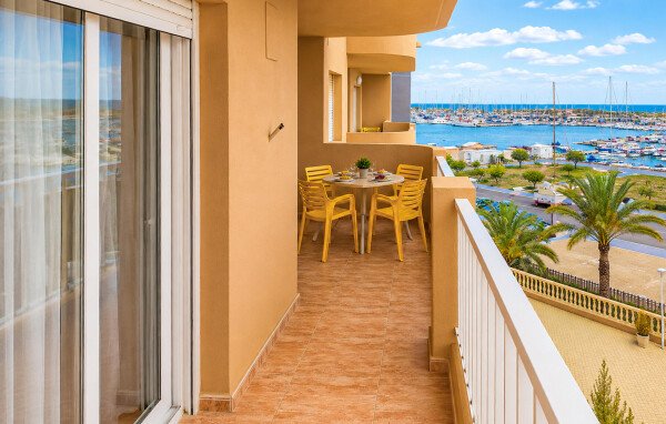 Apartamento 2 habitaciones, con vista al mar