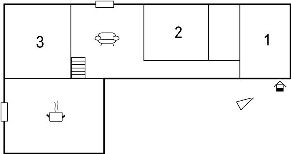 Ferienhaus 3 Schlafzimmer, mit Klimaanlage