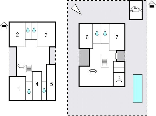 Casa 7 habitaciones, con vista al mar