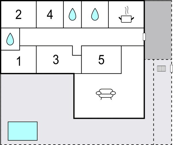 Casa 5 habitaciones, con piscina