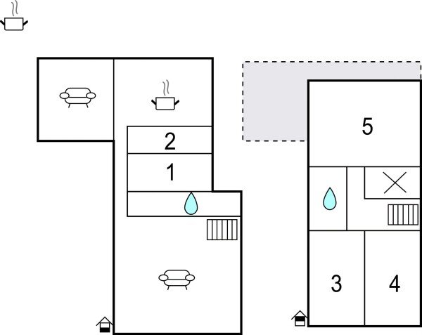 Casa 5 habitaciones, con vista al mar