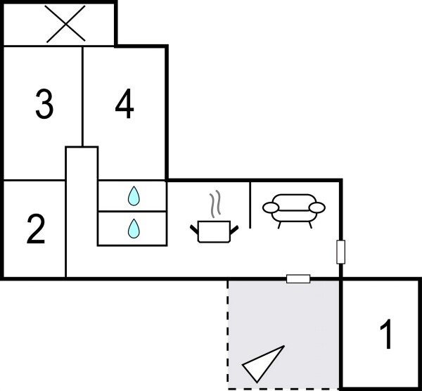 Casa 4 habitaciones, con piscina