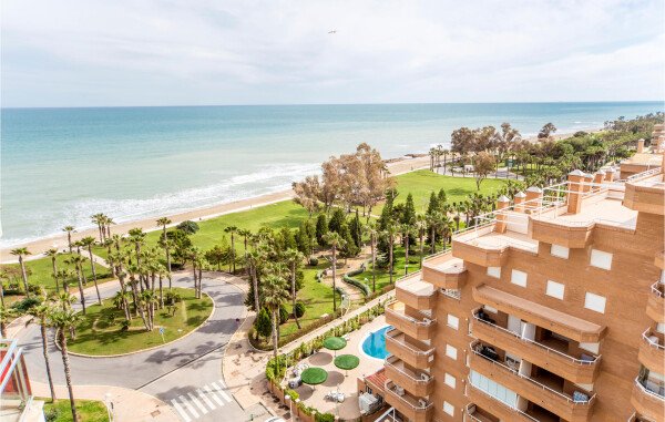 Apartamento 2 habitaciones, con vista al mar