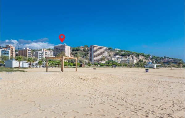Apartamento 2 habitaciones, con vista al mar