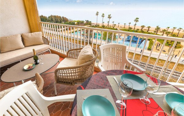 Appartement confortable, 3 chambres, avec vue sur mer