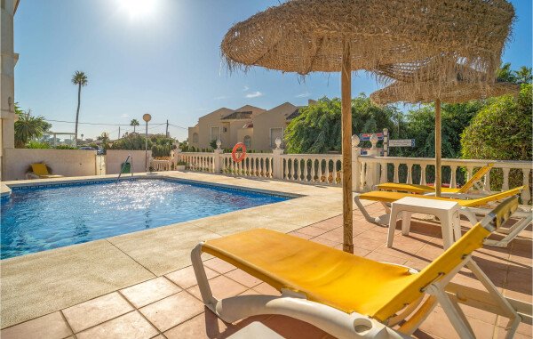 Apartamento 1 habitación, con vista al mar