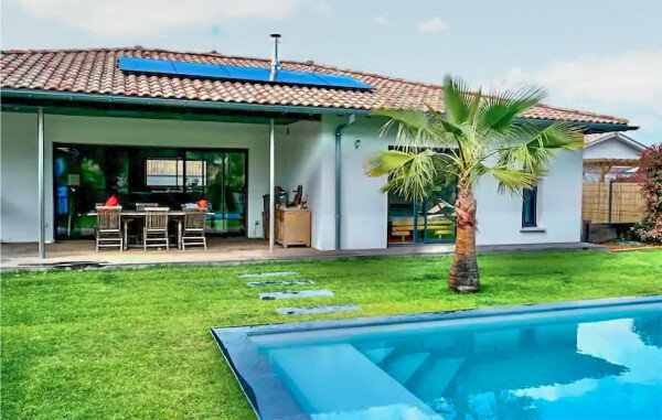 Maison de campagne confortable, 3 chambres, avec piscine