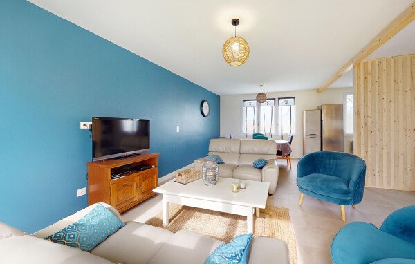 Maison de campagne moderne, 3 chambres, avec wifi