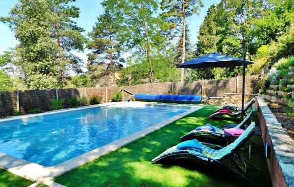 Maison de campagne de charme, 5 chambres, avec piscine