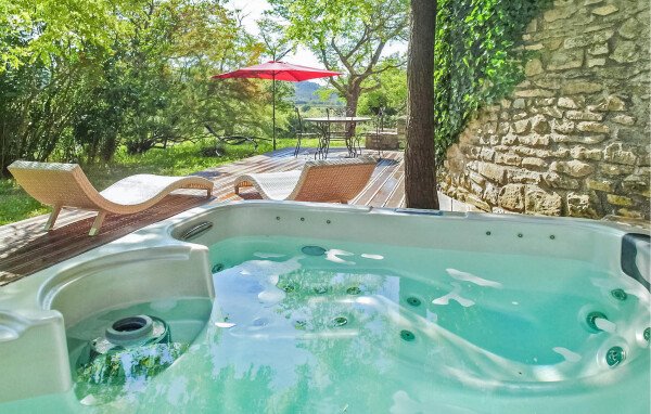 Maison de campagne romantique, 1 chambre, avec piscine