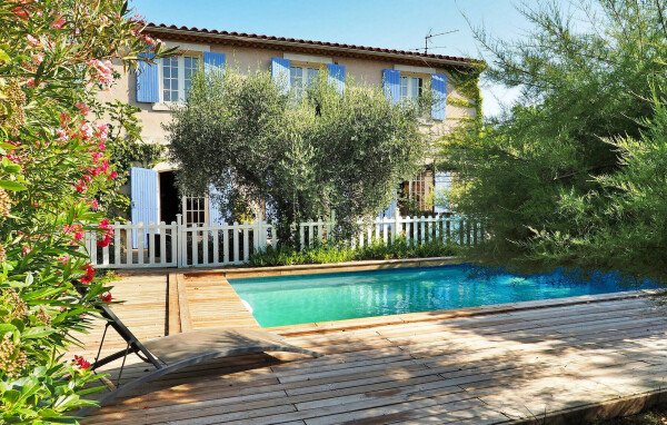 Maison confortable, 3 chambres, avec piscine