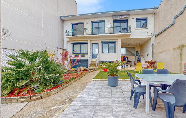 Appartement confortable, 1 chambre, avec jardin