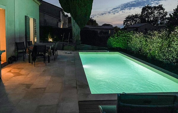 Maison de campagne confortable, 3 chambres, avec piscine