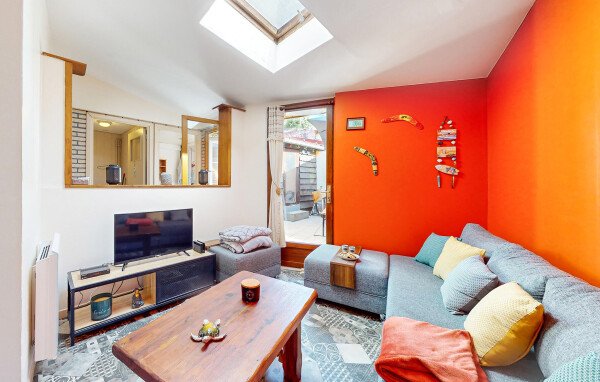 Maison de campagne cozy, 2 chambres, avec wifi